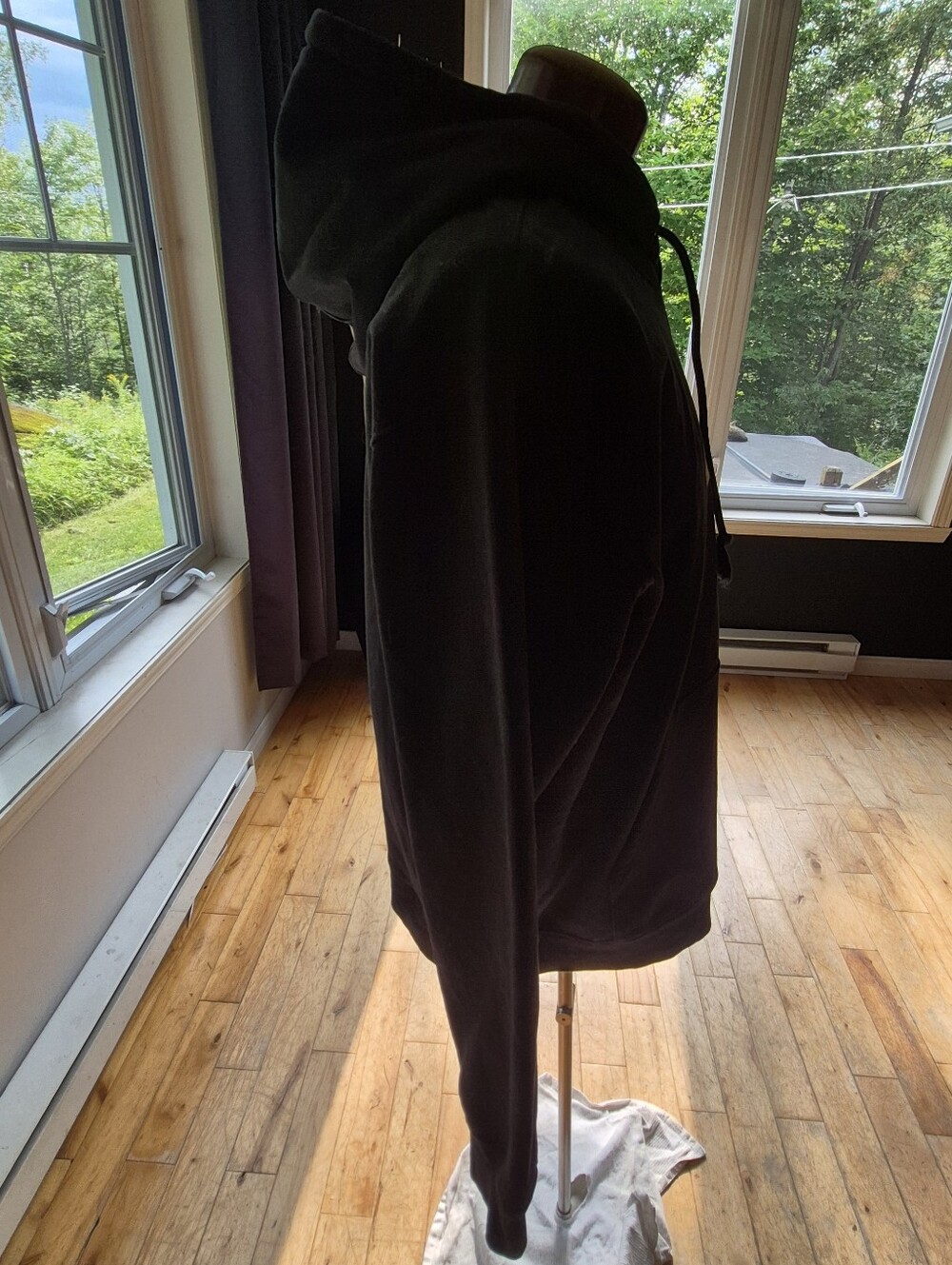 3/$99 Obey Black Pullover Hoodie with White Logo - Picture 2 of 5